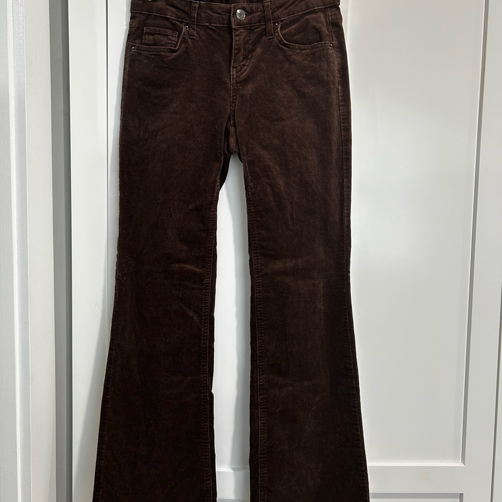 Wild Fable Chocolate Corduroy Flare Pants